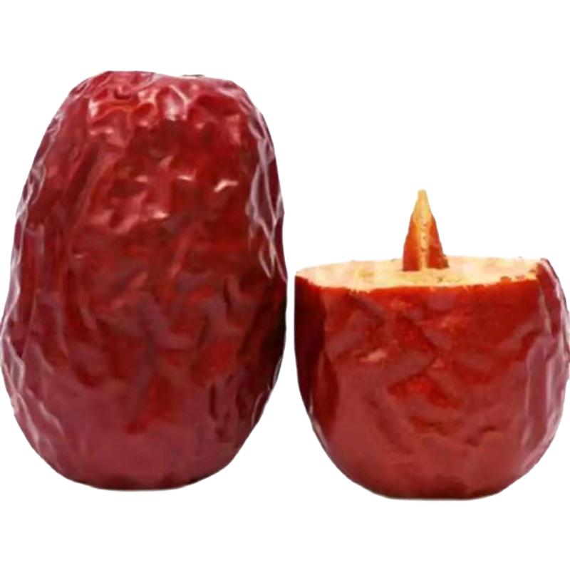 山西特產(chǎn)永財(cái)壺瓶棗交城大紅棗孕婦棗風(fēng)干優(yōu)質(zhì)大駿棗500g實(shí)惠裝