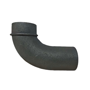 加长铸铁弯头轮毂灶焊接弯头柴火灶拐脖取暖炉生铁弯头烧不坏加厚