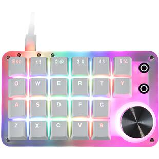 23键自定义宏编程小键盘单手键盘设计师绘图键盘迷你便携机械键盘