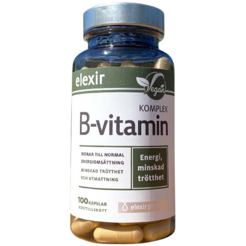 27.11瑞典elexir维生素B族vitamin天然b群复合维他命生物素