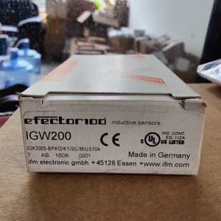 议价IFM IG5339 IGM206 IGW200 全新原装正品易福门