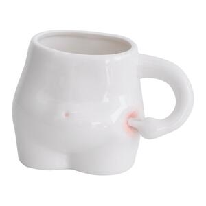 可爱捏肚子杯子陶瓷牛奶咖啡杯创意生日搞怪水杯小众设计感马克杯