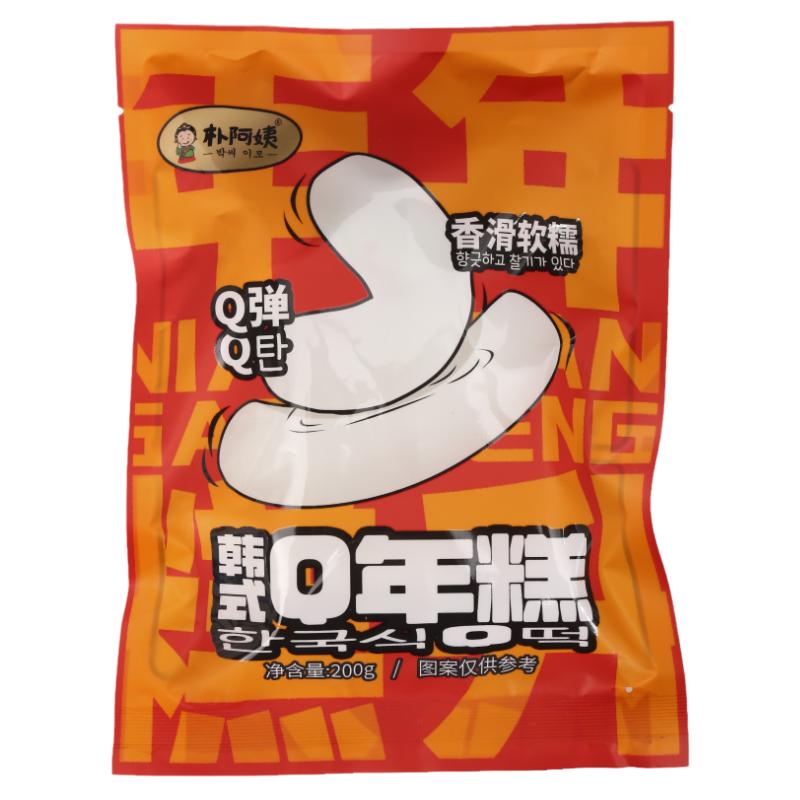 朴阿姨香辣韩式Q年糕200g*30软糯商用速食家用火锅食材炸鸡年糕条