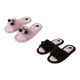 tbh野兽派家居Cherry Bomb系列毛绒拖鞋室内家居女款鞋子夏季凉拖