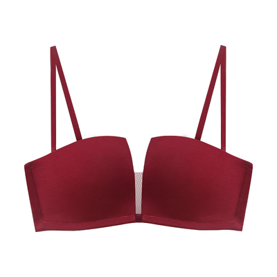 claesens无钢圈聚拢本命年红内衣