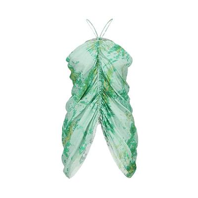 立裁抽褶上衣，营造自然流畅垂褶