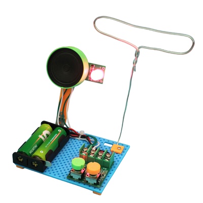 新款FM复古旋钮收音机套件