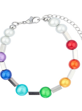 BZV原创彩虹节拍夏天小众手链