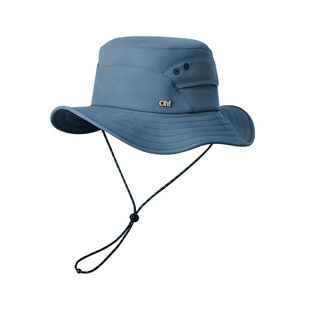 ohsunny防晒渔夫帽2026新款防水户外遮阳帽便携透气徒步登山帽子