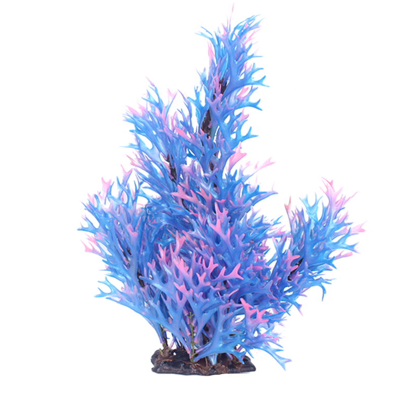 鱼缸装饰珊瑚草仿真水草水族造景大号假水草塑料水草套餐小号摆件