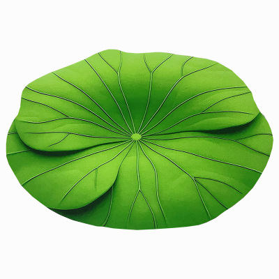 荷叶硅藻泥吸水垫浴室卫生间地垫