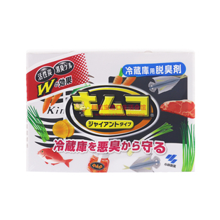 日本小林制药冰箱除味剂去味家用冷藏室活性炭净化除异味除臭剂盒