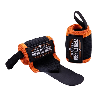 zerotohero健身护腕加压卧推训练男防扭伤手腕缠绕绷带助力带专业