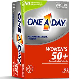 【自营】拜耳OneADay女士复合维生素50以上中老年补营养VCVB维d钙