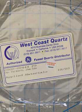 0200-09444 / 帽子 TOP QTZ 25 毫米管 ASP PRSP3 / 应用材料 AMA