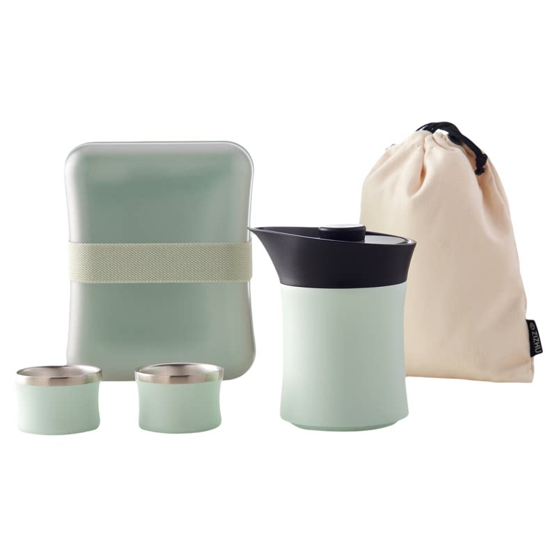 自竹随心壶旅行茶具户外露营泡茶杯一壶两用便携式咖啡冲泡杯