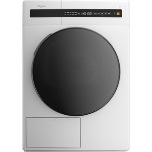 惠而浦滚筒式烘干机9KG大容量除菌螨热泵家用干衣机WTP900601HW