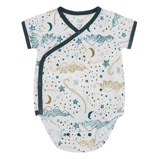 Nest Designs婴儿长袖包屁衣和尚衣新生儿宝宝衣服连体衣哈衣爬服