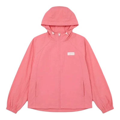 特步薄外套女款2026夏季新款防晒衣套装单层透气风衣974228140142