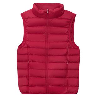 轻薄羽绒内胆马甲女冬季2025年新款今年流行爆款马夹背心紫色外套