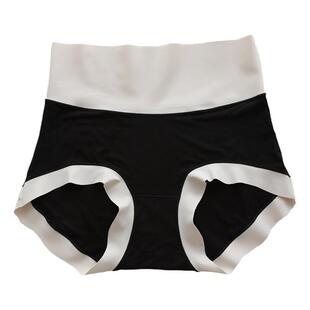 内裤女高腰收腹提臀裤无痕莫代尔女士三角裤大码女生抗菌包臀纯欲