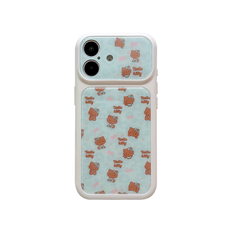 薄荷绿可爱Hello Kitty猫苹果17promax手机壳17pro全包17适用iPhone16promax女款16pro防摔16可爱15pro卡通15