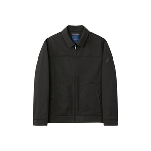 NAUTICA/诺帝卡男装秋冬款舒适挺括肌理感宽松休闲夹克JO4306