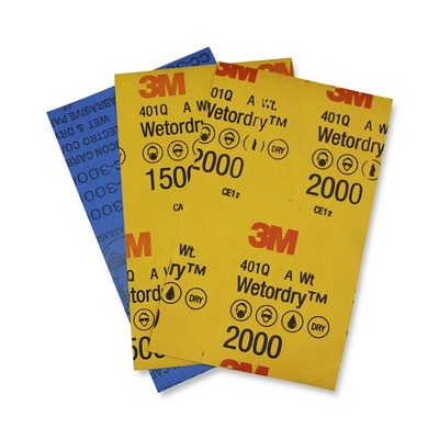 3M美容砂纸干湿两用抛光补漆修复