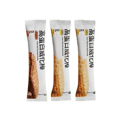 【9.9元试吃】Keep高蛋白威化棒0蔗糖夹心饼干健康零食小吃