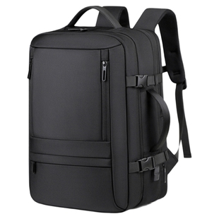 旅行背包男士双肩包可扩容2026新款商务出差旅游大容量高中生背包