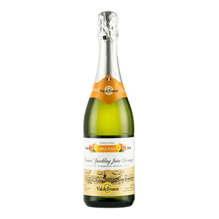 沃迪安Vadel原瓶进口水蜜桃无醇起泡酒无酒精0度香滨气泡苹果汁酒