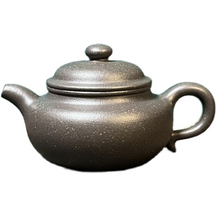 宜兴紫砂壶黄龙山原矿大水潭天青泥（煤气窑）半手工仿古150mL