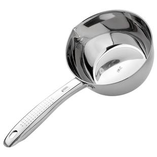 316不锈钢水瓢家用水勺老式加厚304大号厨房盛水舀子加长舀水壳漂