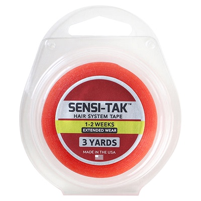 美国进口红胶假发双面胶无痕隐形假发打底胶SENSI-TAK1.97宽x3码