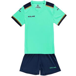 卡尔美儿童足球服套装小学生男童春夏女定制男孩青少年足球训练服