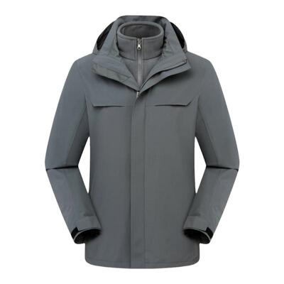 户外可拆卸冲锋衣保暖秋冬两件套