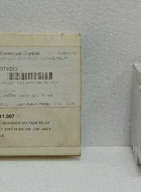 Crouzet EWS 84 892 299 3-Phasen Sequenz Spannungsrelais 230-