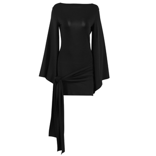 Sexy Backless Dress Women Fashion Autumn Dresses Long Sleeve