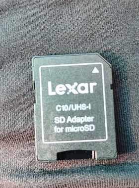 询价-Lexar雷克沙microSD转SD卡套，C10/UHS-I