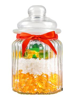 厕所在西南专用安忍水玻璃瓶2025六帝安仁水卫生间铜钱水晶球摆件