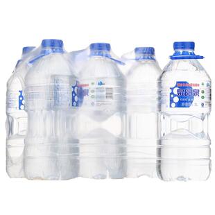 长白山泉阳泉天然矿泉水3L*6桶装 整箱 天泉弱碱性饮用水家庭套装