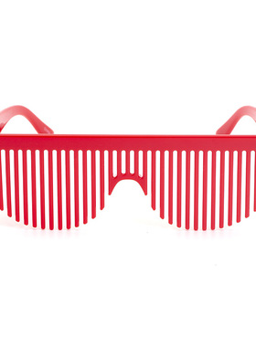 清仓！梳头眼镜！搞怪装饰奇异眼镜创意头饰装扮百叶窗年会团建