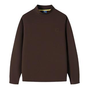 [纯棉]NAVIGARE意大利小帆船休闲卫衣男秋半高领打底套头衫上衣