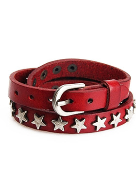 欧美复古朋克风铆钉时尚流行手链