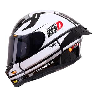 比尔莫拉(BILMOLA)头文字D摩托车头盔男藤原拓海假面骑士机车全盔
