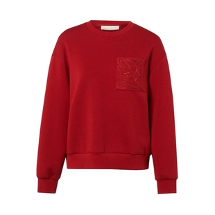 【年货新降】ELSEWHERE珂思减龄上衣经典圆领卫衣女2025春季新款