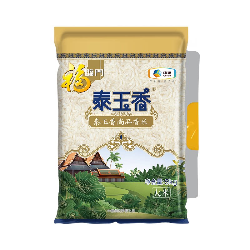 福临门泰玉香尚品香米5kg大米籼米