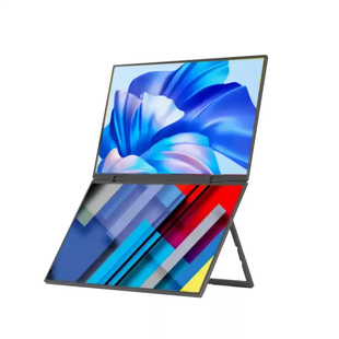 三联折叠屏便携显示器多屏显示屏触控屏外接电脑副屏投屏拓展屏