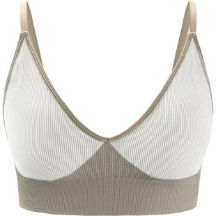 INNERLAND运动内衣瑜伽背心防震健身内衣女带胸垫美背外穿时尚bra