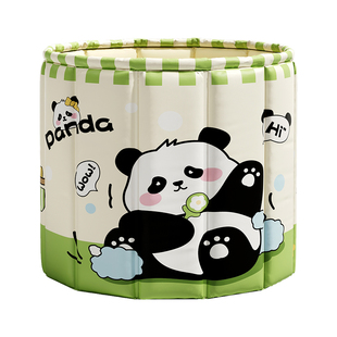 折叠泡澡桶儿童洗澡桶家用宝宝加厚婴儿游泳桶大人浴桶大号坐浴盆